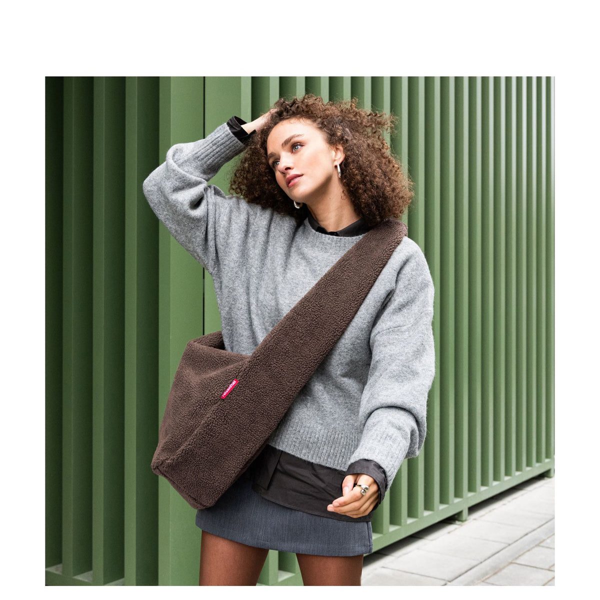 Reisenthel Moonbag Schoudertas teddy chocolate