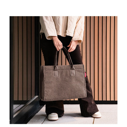 Reisenthel Daily Shopper Schoudertas teddy chocolate