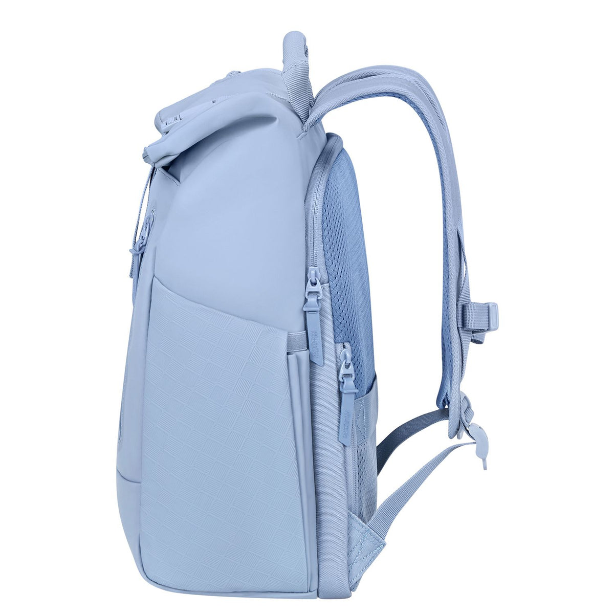 American Tourister Urban Tide Rolltop Rugzak - 22.5 liter - 14" laptopvak - glacier blue