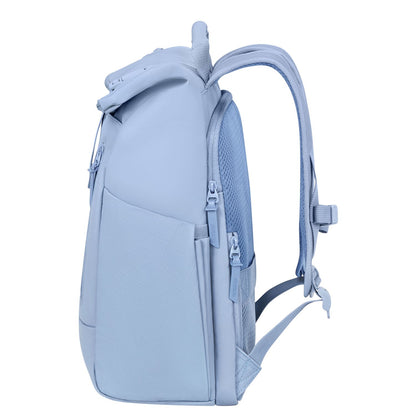 American Tourister Urban Tide Rolltop Rugzak - 22.5 liter - 14" laptopvak - glacier blue