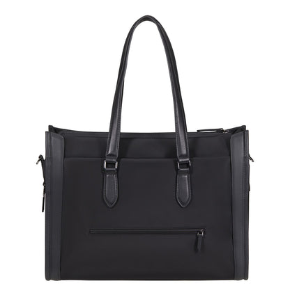 Samsonite Evoluxe Reisschoudertas - 16.5 liter - 15.6" laptopvak - afneembare schouderriem - 42.5x32x15 cm - black