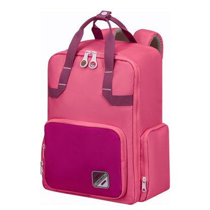 Samsonite Kidzjoy Kinderrugzak Medium - 18 liter - 15.6" laptopvak - berry bubblegum