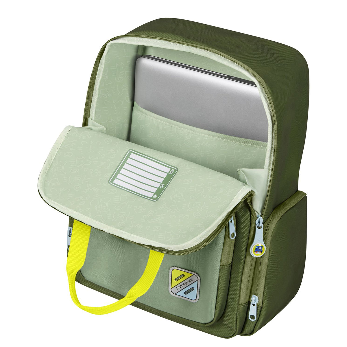 Samsonite Kidzjoy Kinderrugzak Medium - 18 liter - 15.6" laptopvak - forest fun