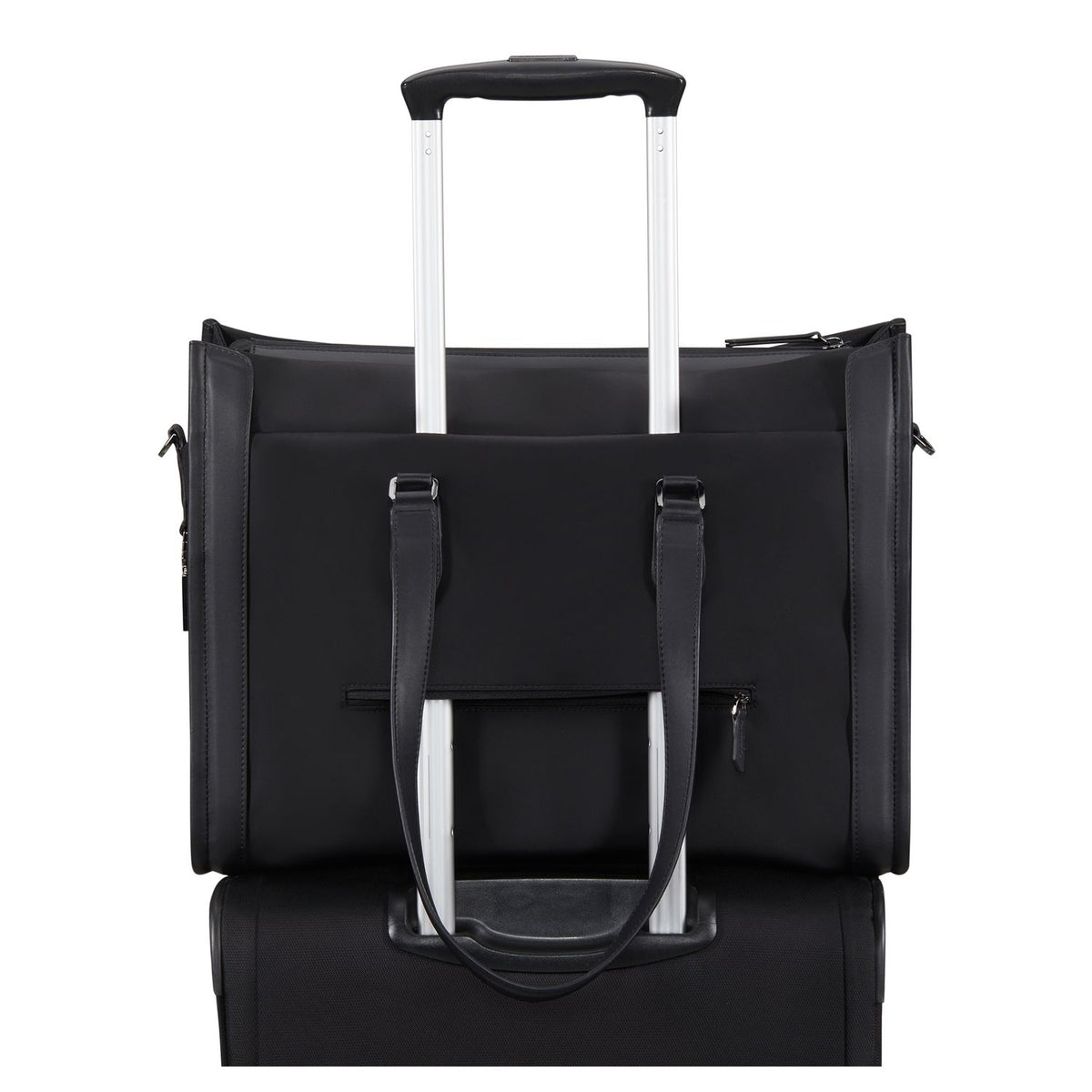 Samsonite Evoluxe Reisschoudertas - 16.5 liter - 15.6" laptopvak - afneembare schouderriem - 42.5x32x15 cm - black