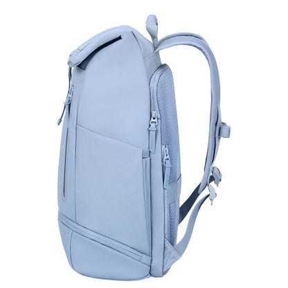 American Tourister Urban Tide Rolltop Rugzak - 31 liter - 15.6" laptopvak - glacier blue