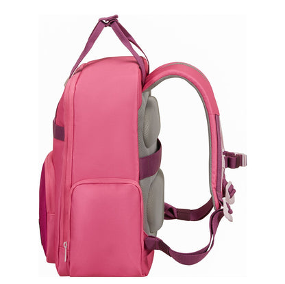 Samsonite Kidzjoy Kinderrugzak Medium - 18 liter - 15.6" laptopvak - berry bubblegum