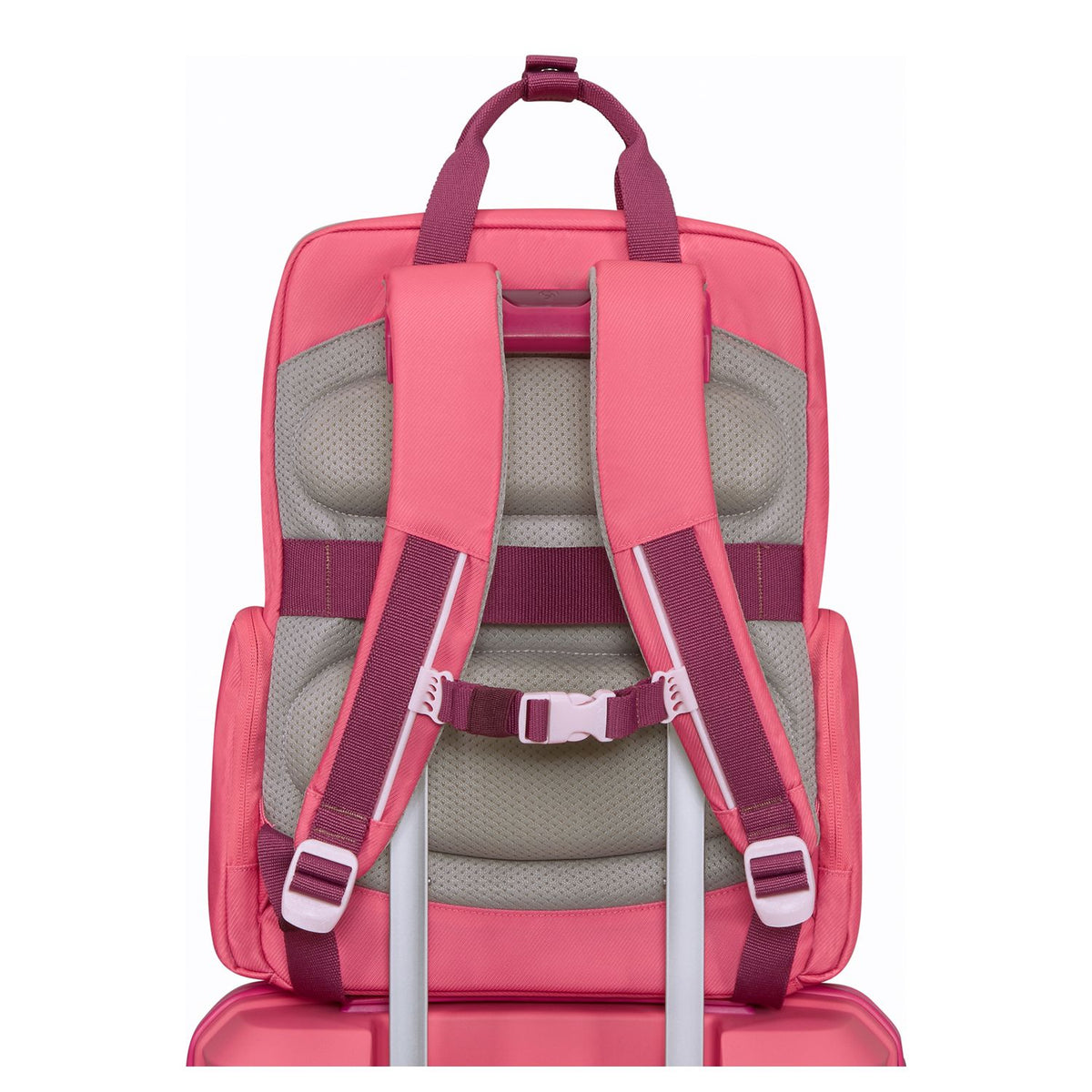 Samsonite Kidzjoy Kinderrugzak Medium - 18 liter - 15.6" laptopvak - berry bubblegum