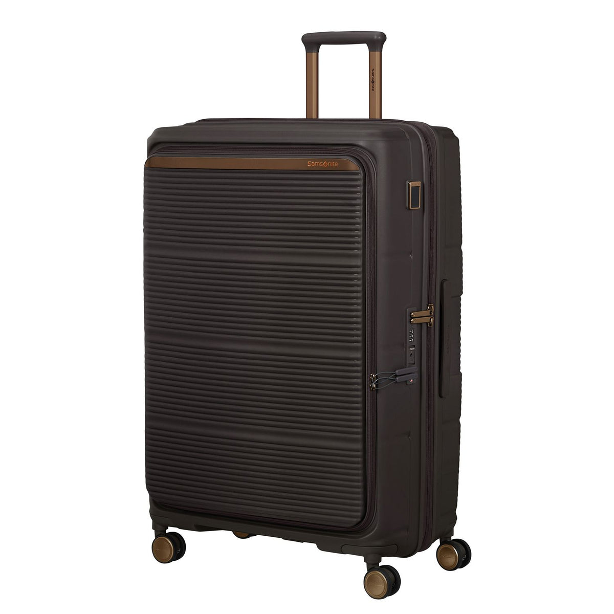 Samsonite Paralux HS Spinner 81 cm - Uitbreidbaar 126/139 liter - 81x54x32/35 cm - coffee bean