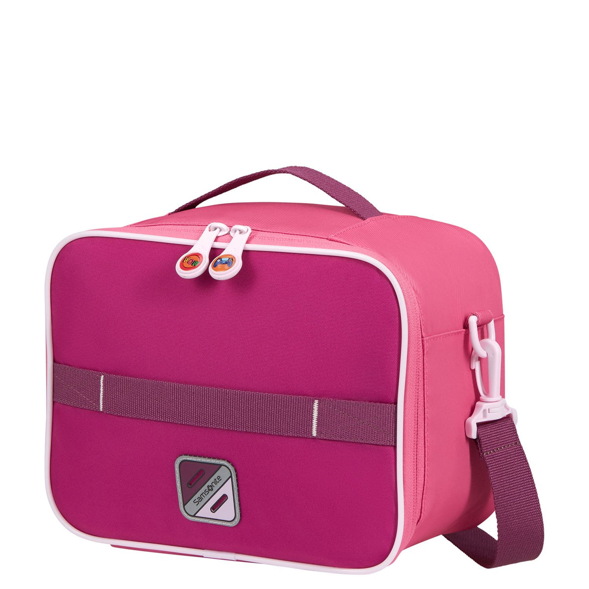 Samsonite Kidzjoy Kinderlunchtas - 9 liter - afneembare schouderriem - berry bubblegum
