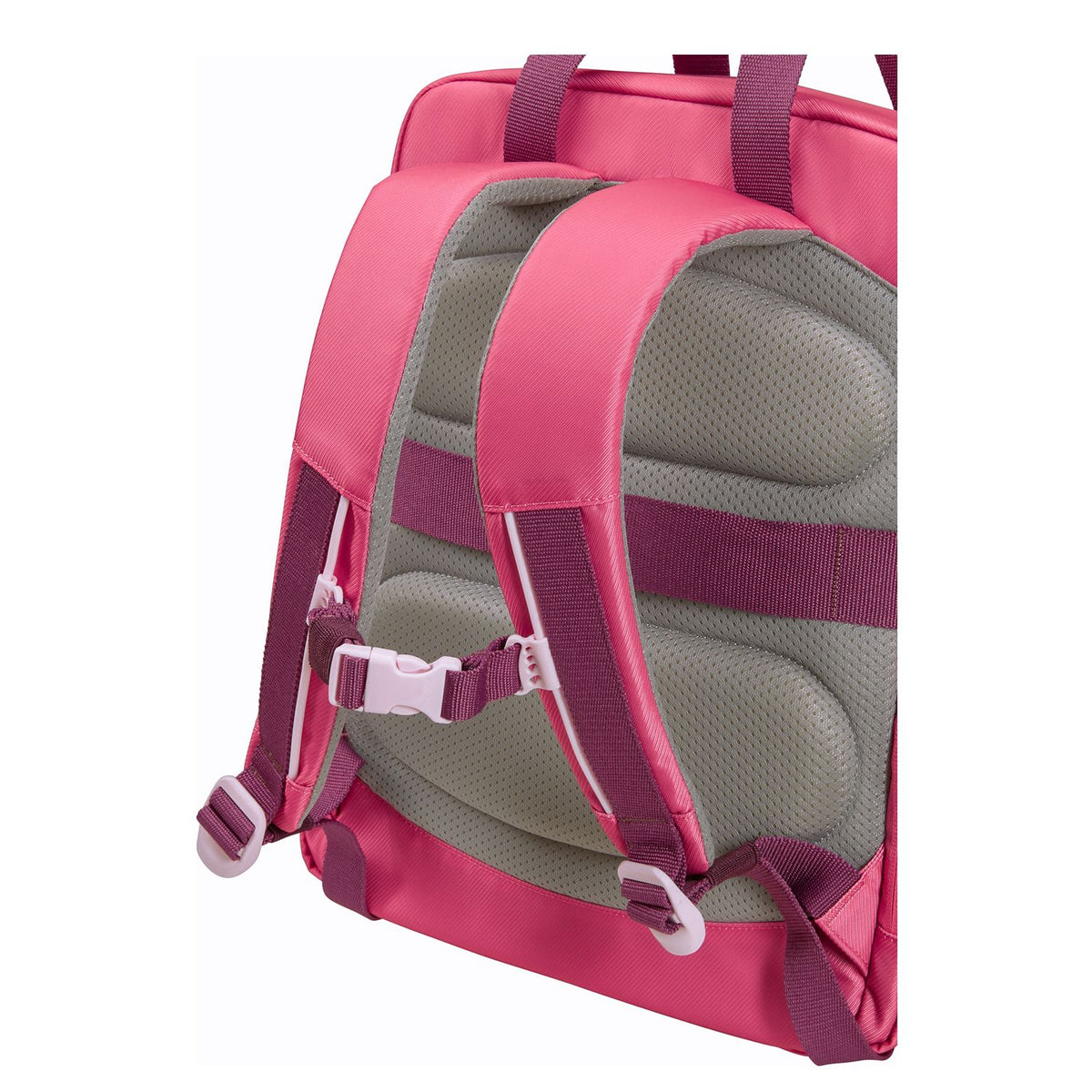 Samsonite Kidzjoy Kinderrugzak Medium - 18 liter - 15.6" laptopvak - berry bubblegum