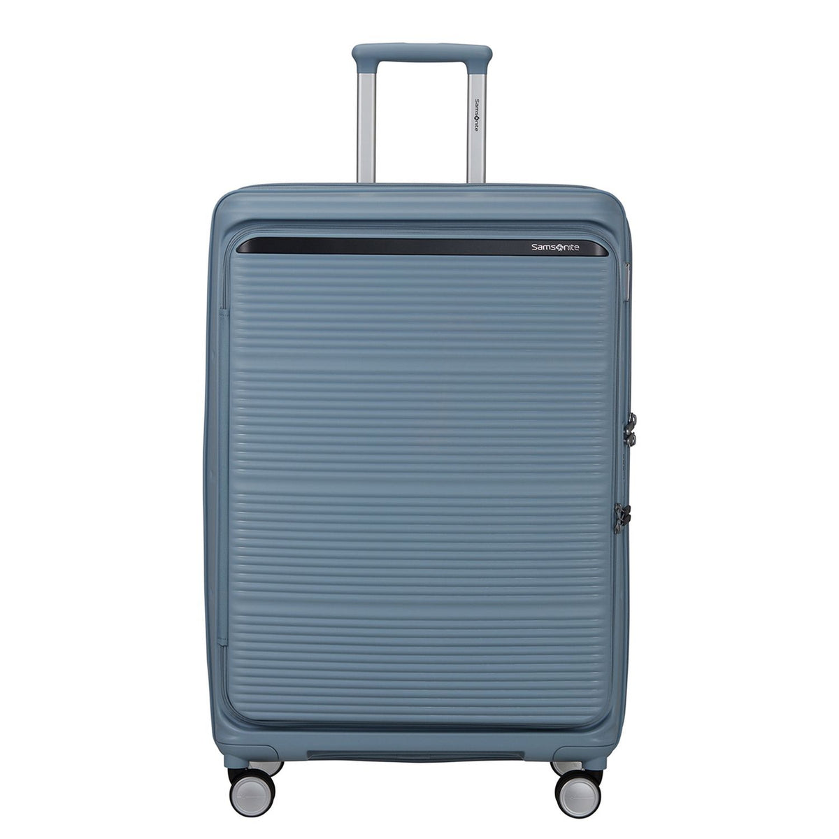 Samsonite Paralux HS Spinner 75 cm - Uitbreidbaar 105/115 liter - 75x50x31/34 cm - fog blue