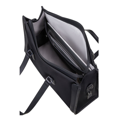 Samsonite Evoluxe Reisschoudertas - 16.5 liter - 15.6" laptopvak - afneembare schouderriem - 42.5x32x15 cm - black