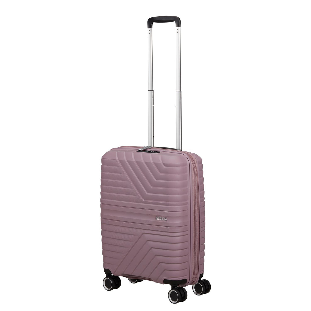 American Tourister Flytwist Handbagage Spinner 55 cm - Uitbreidbaar 36/44 liter - 55x40x20/23 cm - frosted blush