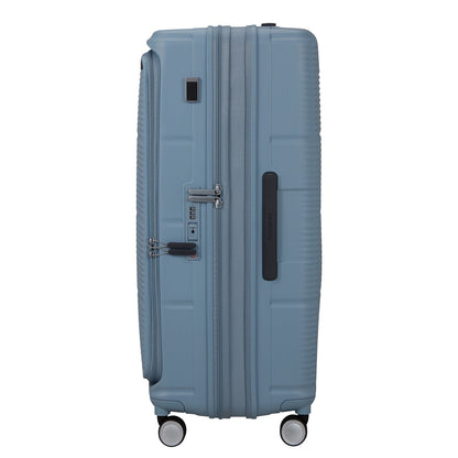 Samsonite Paralux HS Spinner 81 cm - Uitbreidbaar 126/139 liter - 81x54x32/35 cm - fog blue