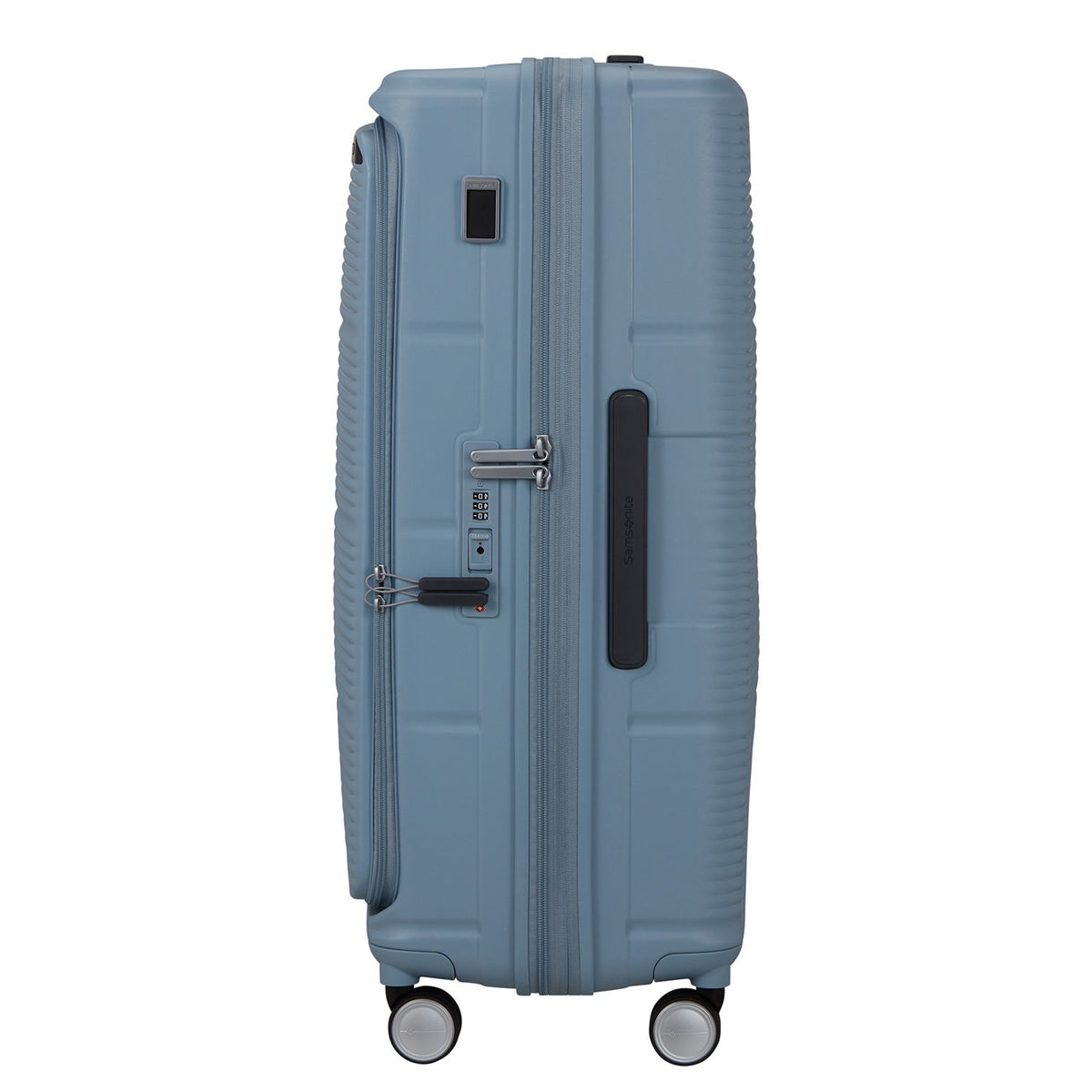 Samsonite Paralux HS Spinner 75 cm - Uitbreidbaar 105/115 liter - 75x50x31/34 cm - fog blue
