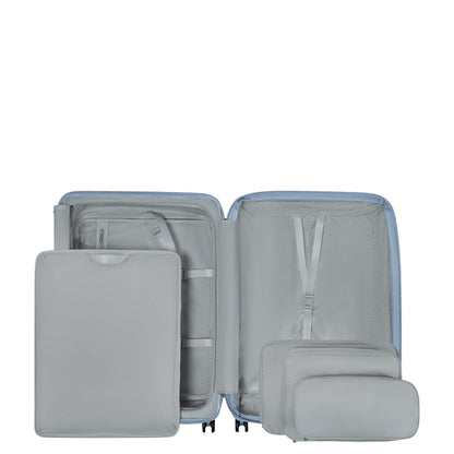 Samsonite Paralux HS Spinner 81 cm - Uitbreidbaar 126/139 liter - 81x54x32/35 cm - fog blue