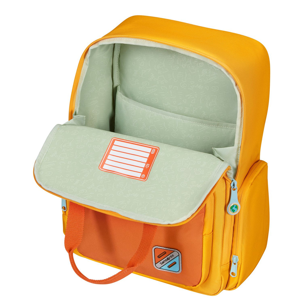 Samsonite Kidzjoy Kinderrugzak Medium - 18 liter - 15.6" laptopvak - banana blast