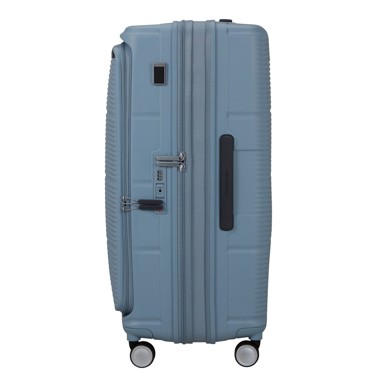 Samsonite Paralux HS Spinner 75 cm - Uitbreidbaar 105/115 liter - 75x50x31/34 cm - fog blue