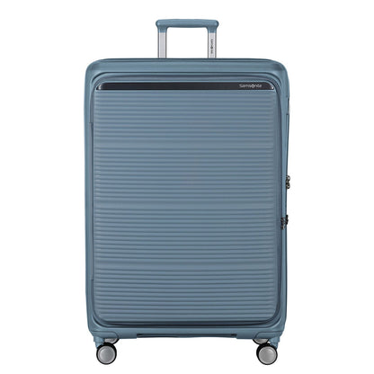 Samsonite Paralux HS Spinner 81 cm - Uitbreidbaar 126/139 liter - 81x54x32/35 cm - fog blue
