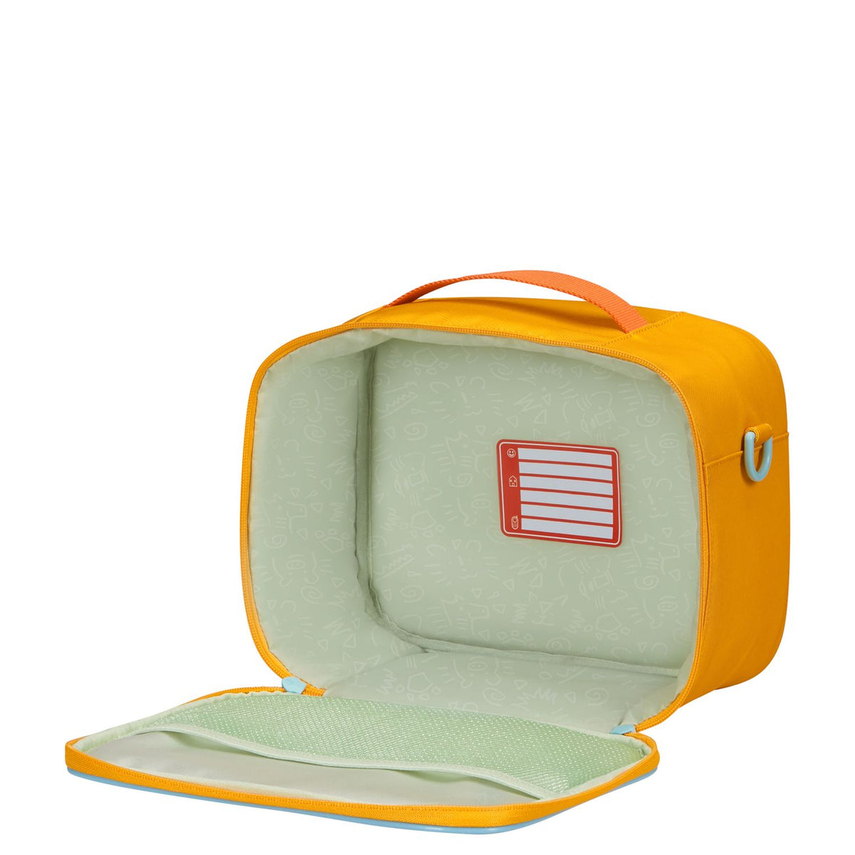 Samsonite Kidzjoy Kinderlunchtas - 9 liter - afneembare schouderriem - banana blast