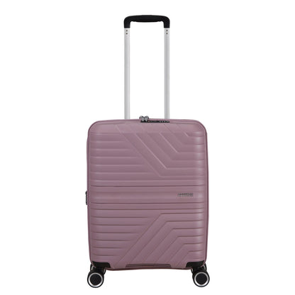 American Tourister Flytwist Handbagage Spinner 55 cm - Uitbreidbaar 36/44 liter - 55x40x20/23 cm - frosted blush