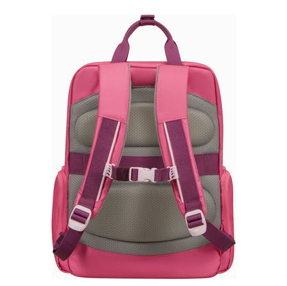 Samsonite Kidzjoy Kinderrugzak Medium - 18 liter - 15.6" laptopvak - berry bubblegum