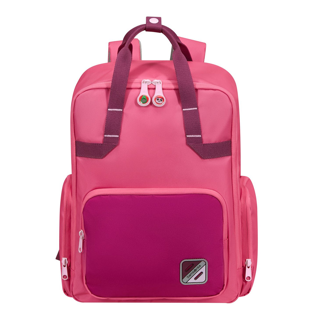 Samsonite Kidzjoy Kinderrugzak Medium - 18 liter - 15.6" laptopvak - berry bubblegum
