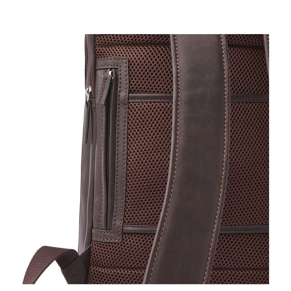 Castelijn & Beerens Specials Rugzak - RFID bescherming - 15.6" laptopvak - mocca
