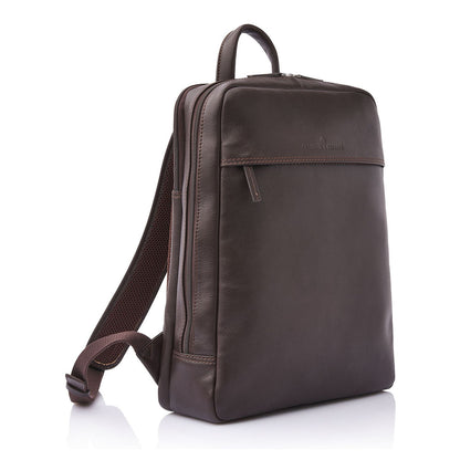 Castelijn & Beerens Specials Rugzak - RFID bescherming - 15.6" laptopvak - mocca