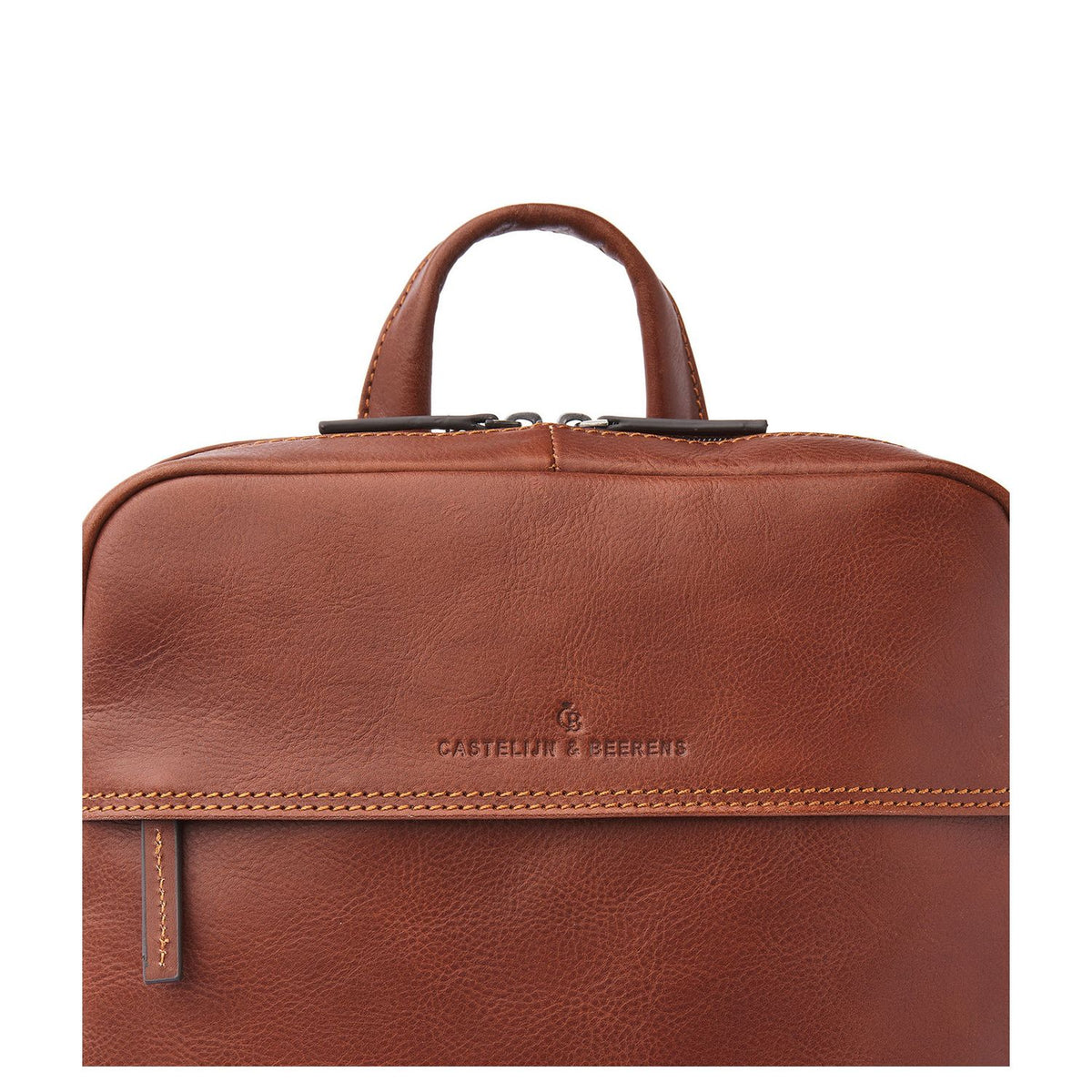 Castelijn & Beerens Specials Rugzak - RFID bescherming - 15.6" laptopvak - lichtbruin
