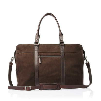 Castelijn & Beerens Nubuck Weekendtas 55 cm - RFID bescherming - 55x35x22cm - mocca