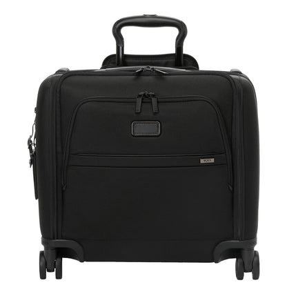 TUMI Alpha Compact Carry-On Handbagage Trolley 41.5 cm - 24 liter - 15" laptopvak - 41.5x40x23 cm - black