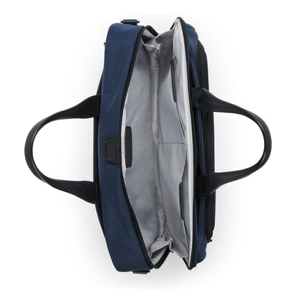 TUMI Alpha Large Schoudertas - 17" laptopvak - afneembare schouderriem - navy