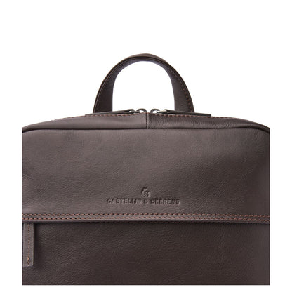 Castelijn & Beerens Specials Rugzak - RFID bescherming - 15.6" laptopvak - mocca