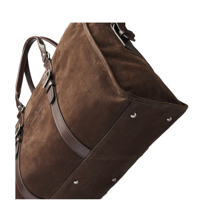 Castelijn & Beerens Nubuck Weekendtas 55 cm - RFID bescherming - 55x35x22cm - mocca