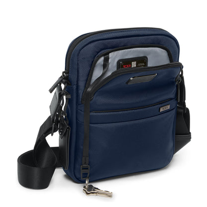 TUMI Alpha Crossbody Schoudertas Medium navy