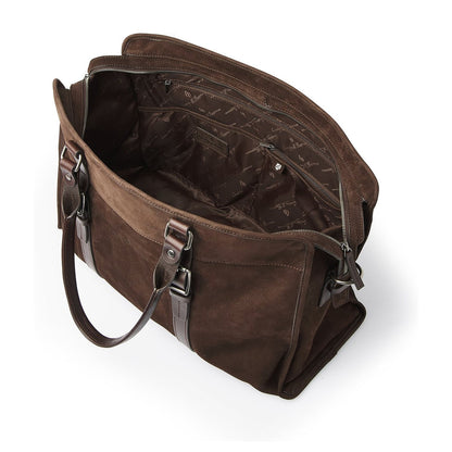 Castelijn & Beerens Nubuck Weekendtas 55 cm - RFID bescherming - 55x35x22cm - mocca