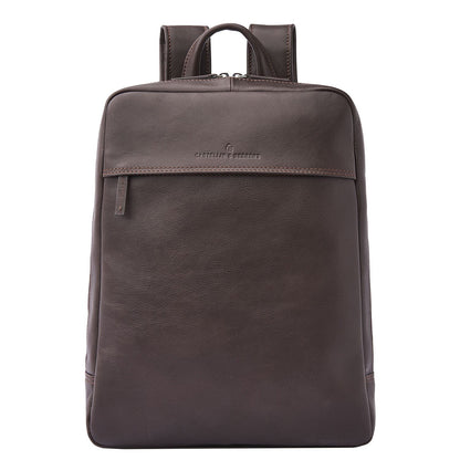 Castelijn & Beerens Specials Rugzak - RFID bescherming - 15.6" laptopvak - mocca