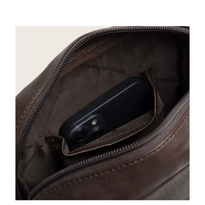 The Chesterfield Brand Valtorio Crossbody Schoudertas bruin