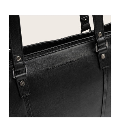 The Chesterfield Brand Alverino Schoudertas - 14" laptopvak - zwart