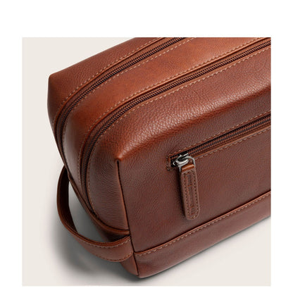 The Chesterfield Brand Montelaro Leren Toilettas cognac