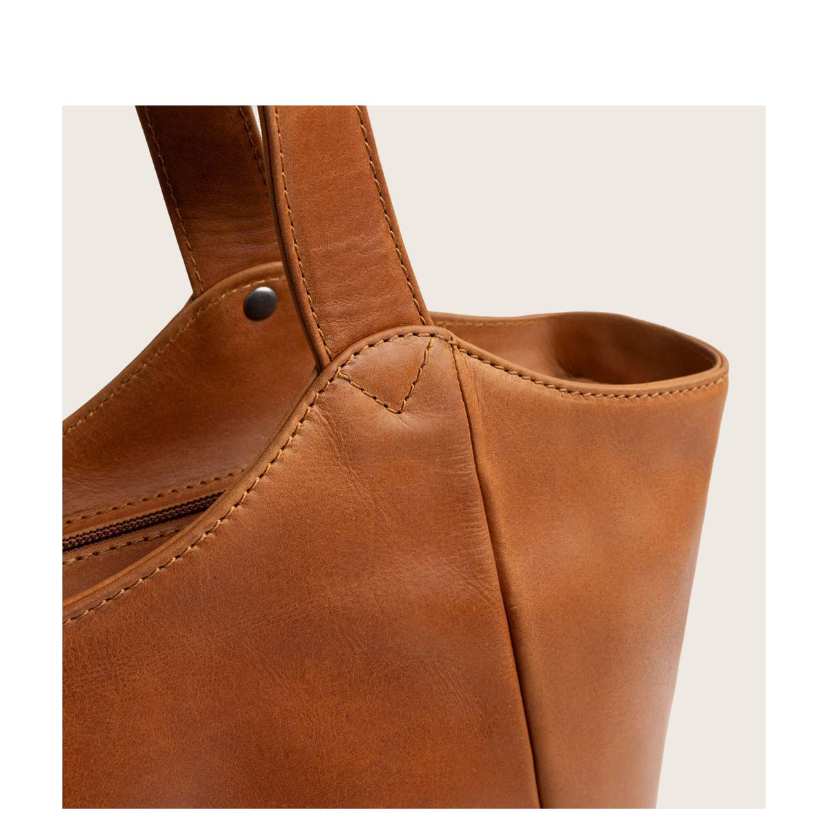 The Chesterfield Brand Mireya Shopper - 14" laptopvak - cognac