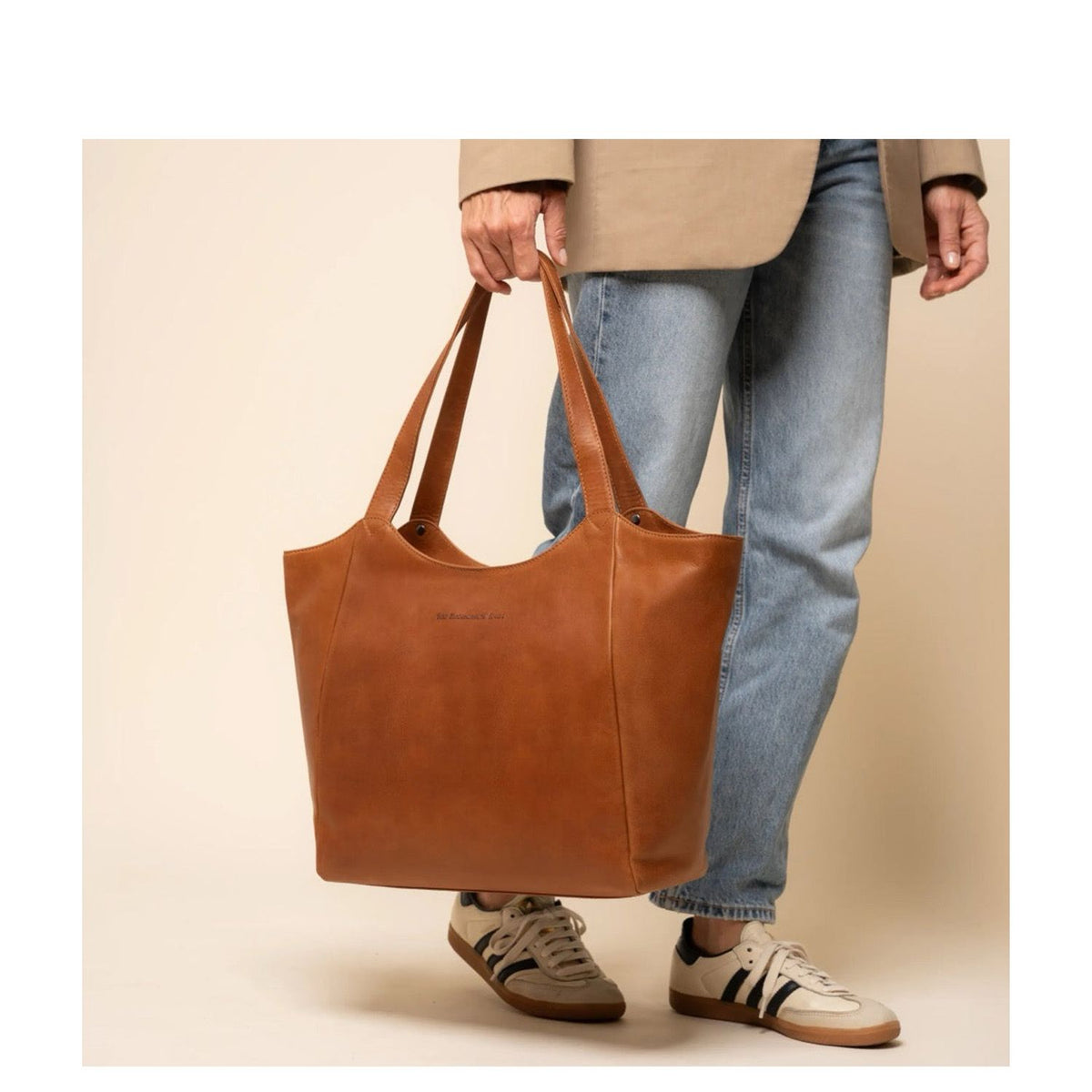 The Chesterfield Brand Mireya Shopper - 14" laptopvak - cognac