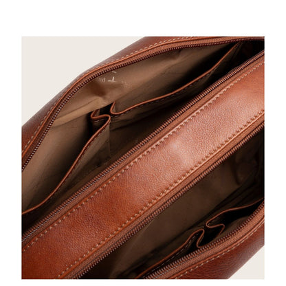 The Chesterfield Brand Montelaro Leren Toilettas cognac