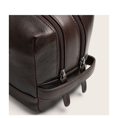 The Chesterfield Brand Montelaro Leren Toilettas bruin