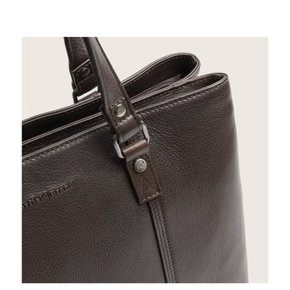 The Chesterfield Brand Alverino Schoudertas - 14" laptopvak - bruin