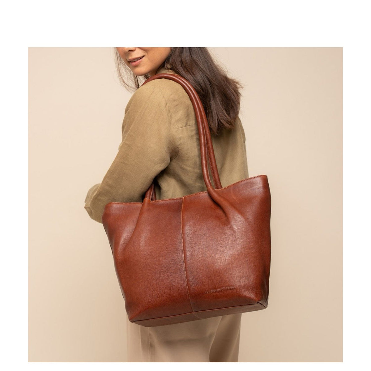 The Chesterfield Brand Vespera Shopper cognac