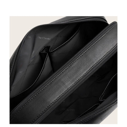 The Chesterfield Brand Montelaro Leren Toilettas zwart