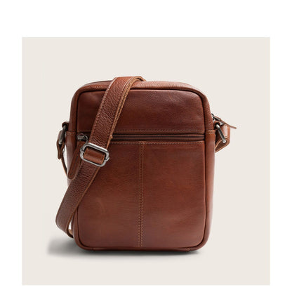 The Chesterfield Brand Valtorio Crossbody Schoudertas cognac