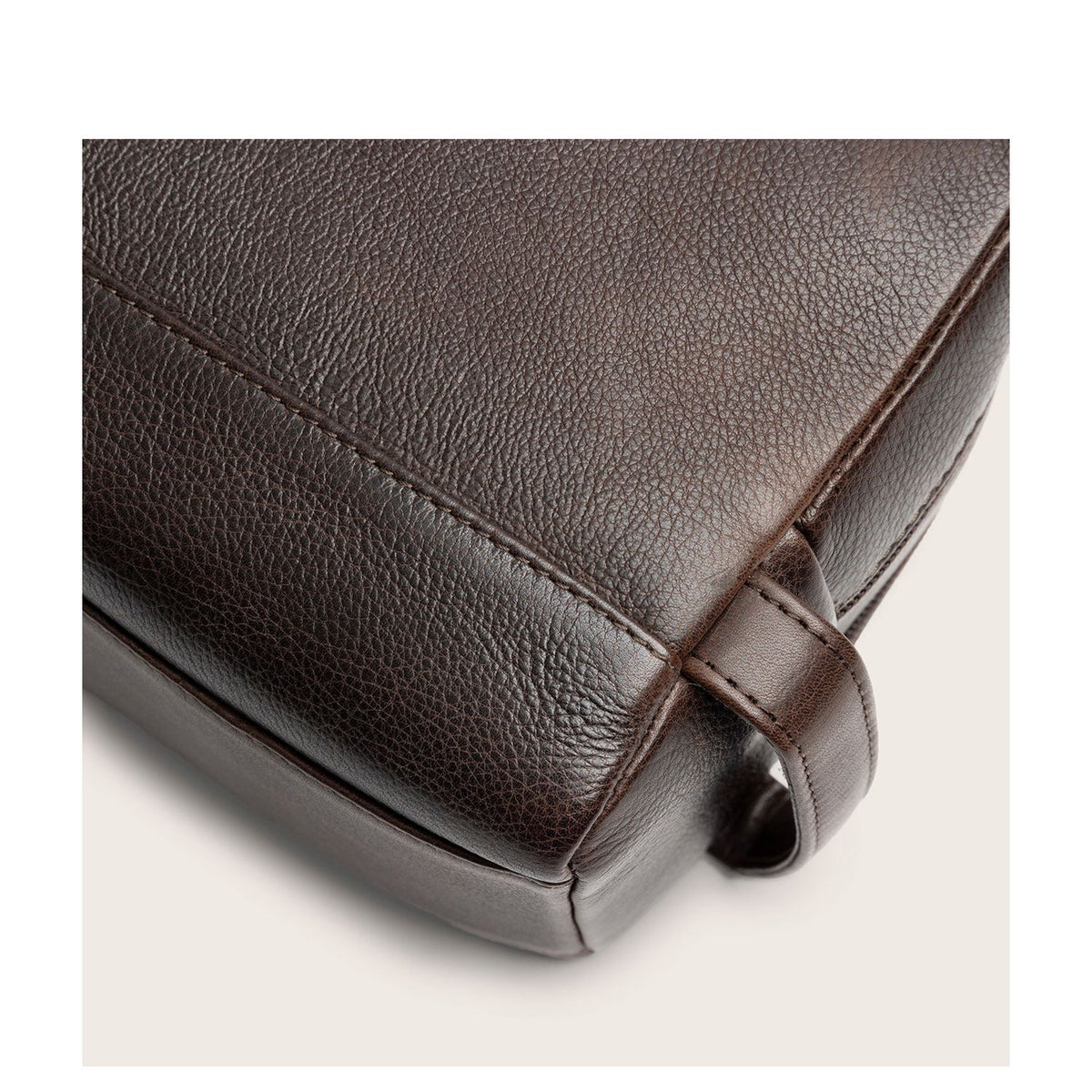 The Chesterfield Brand Montelaro Leren Toilettas bruin